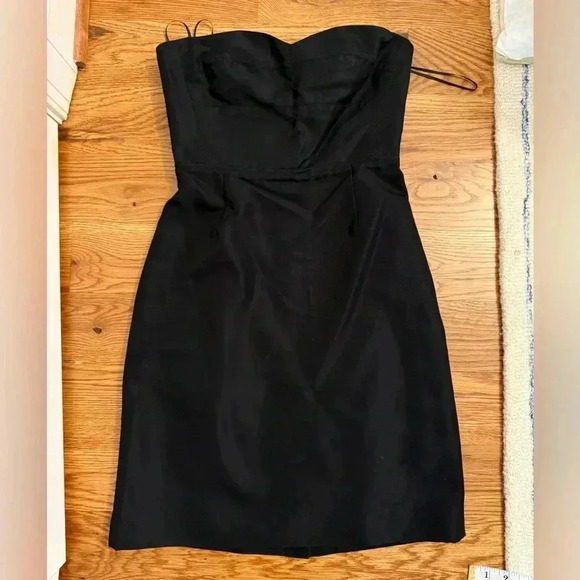J.Crew Strapless Sweetheart Neck Black Dress size 2 - Picture 1 of 13